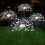 Fireworks LED Outdoor Ground Spike Lights, 6 Pack, White 1