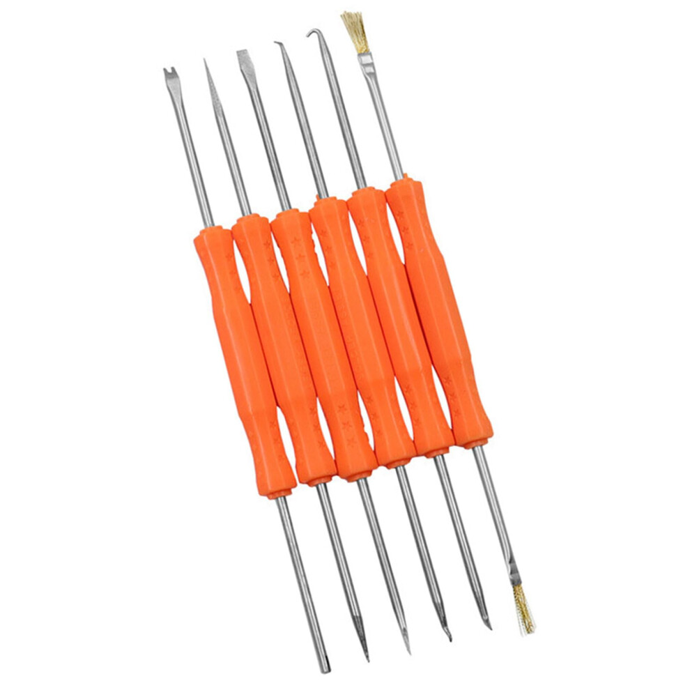 Electronic Heat Assist Repair Tool, Double-Sided Soldering Aid, 6-Piece Welding Assistant Disassemble Tools Set 6038364352163