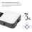 W36 Mini Luce per Selfie Portatile 1200mAh 98g Nero 6