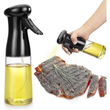 Oil Sprayer for Cooking, Food Grade Olive Oil Spray Bpa Free, 210ml Oil Spray Bottle, Olive Oil Sprayer Mister for Cooking, Salad, Bbq, Backing, Roast