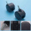 6mm Threaded Stem 40mm Dual Wheel Rotatable Caster Black Tw 5
