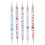 Ensemble de 5 stylos à points, acrylique, 12.8cm, Pointe 1-3mm 2