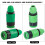 Nippo rapido in plastica G1/2-9mm 8,4x3,2cm 8