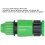Nippo rapido in plastica G1/2-9mm 8,4x3,2cm 5