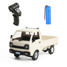 D12 Mini 1/16 2WD RC Car Simulation Drift Climbing Truck LED Light On-Road 130 Motor Fit D12 for Toys,1B
