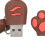 Clé USB dessin animé mignonne 2 Go USB 2.0 Mini colorée 9