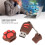 Clé USB dessin animé mignonne 2 Go USB 2.0 Mini colorée 8