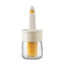 Silicone Oil Brush Set, Heat-Resistant Silicone Diffusion Brush for Cake Decoration and Kitchen Utensils, 2 Pieces