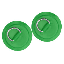 D-Ring-Pad-Polster PVC-Aufblasbares Boot Schlauchboot Beiboot Kanufahrzeug Surfbrett Kajak Befestigung Grün