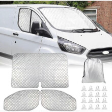 For Ford Transit 2006-2014 Internal Thermal Blinds Window Cover Blind Sunshade Sun Visor Shade Block Cover Kit