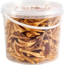 Hungry Pets Natural Chicken Feet Dog Treats 5L Tub | Bulk Crunchy Chews