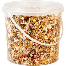 Hungry Pets Parrot Premium Mix 2.5L Tub | Healthy Complete Parrot Seed Food