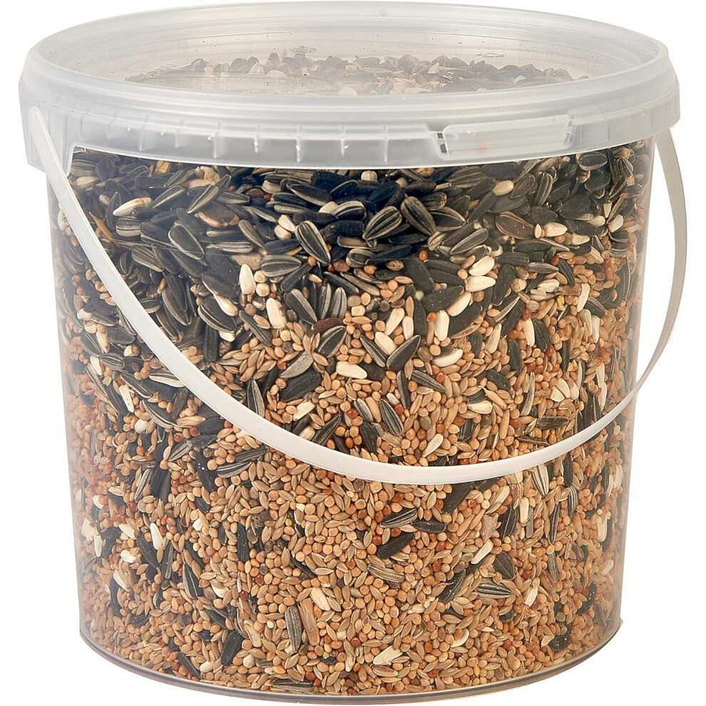 Hungry Pets Cockatiel & Parakeet Food Â Tub Â Premium Seed Mix For Healthy Birds 2.5L