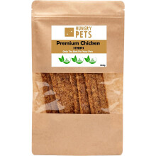 Hungry Pets Chicken Strips 100g – Natural Dog Treats, Grain Free, High Protein, Hypoallergenic