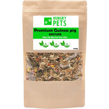 Hungry Pets Premium Guinea Pig Food 600g Pouch | Complete Balanced Feed | Healthy Small Pet Diet