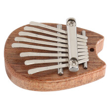 8-Ton Kalimba Mini Daumenklavier Kindergeschenk Outdoor-Erholungsinstrument Katzenohr-Form