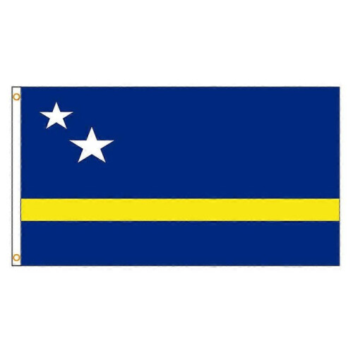 (90 x 150cm) 90X150Cm 3X5Ft Curacao Flag 1