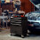 AREBOS AREBOS 4-Drawer +Compartment Tool Cabinet Garage Tool Chest with Wheels Workshop Tool Storage Lockable Black 8