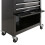 AREBOS AREBOS 4-Drawer +Compartment Tool Cabinet Garage Tool Chest with Wheels Workshop Tool Storage Lockable Black 12