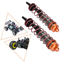 2 Stück Metallfederstoßdämpfer für 1/8 RC Auto Ersatzteile Zubehör (120 mm)