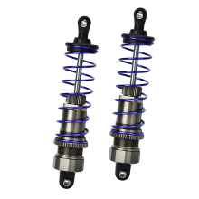 2 Stück Metal Stoßdämpfer für 1/10 RC-Auto Ersatzteile Zubehör (105mm)