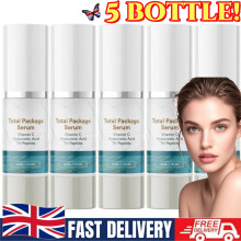 5X Total Package Serum,All-In-One Vitamin C,Hyaluronic Acid,Peptides Serum For Face