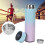 Smart Water Bottle 500ml LED Display Double Walled 12