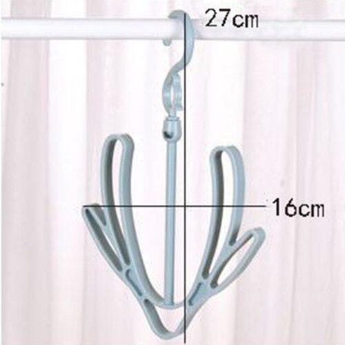 Shoes Drying Rack PP 360 Rotatable Windproof 2