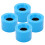 PUENTE 4 pezzi 60x45mm 78A ruote blu per longboard 1