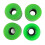 PUENTE 4pcs 60x45mm 78A Roues de longboard vertes 2