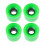PUENTE 4pcs 60x45mm 78A Roues de longboard vertes 1