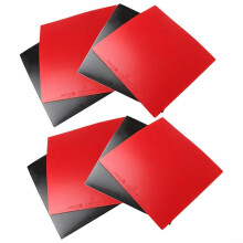 Table Tennis Rubber Hard Sponge - Pack of 8 Fast Attack Replacement Sheets for Ping Pong Bat, 2.0mm Thickness