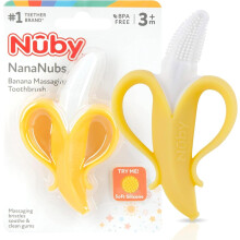 Baby Feeding - Nuby - 360 Nana Nubs Massager Yellow 782