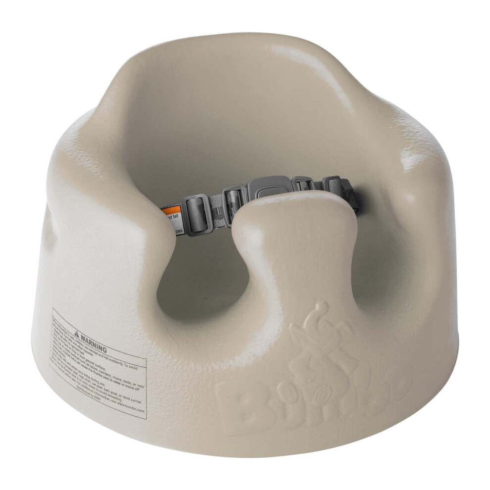Bumbo Baby Floor Seat with Adjustable Harness 3 Months Plus - Sit Me Up - Floor Chair - Taupe