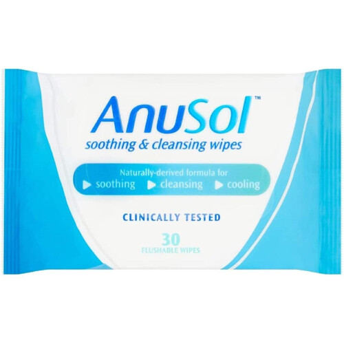 ANUSOL WIPES, 30'S (Pack Of 6)