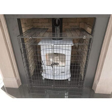 STOVE WARRIOR Stove Guard Nursery FireGuard Pet Guard, Child guard, Safety Barrier for Stove Protection, Unique DOOR at front for easy access, new 20