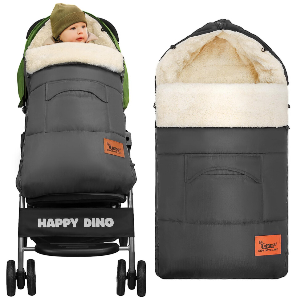 Cosytoes Footmuff Baby Footmuff Fleece Lined Cosytoes Warm Washable Universal Pushchair Footmuff Eaq