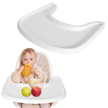 Tray Compatible with Stokke Tripp Trapp Chair, High Chair Tray Accessories for Toddler 6-36 Months, Full Cover High Chair Placemat for Stokke Highcha