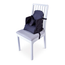 Red Kite Travel Booster Seat - Soft and Comfortable Padded Seat (Black)