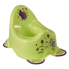 Hippo Baby Steady Potty Green