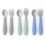 Elk and Friends Kids Silverware with Silicone Handle 1
