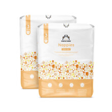 Amazon Brand - Mama Bear Ultra Dry Nappies, Size 3 (4-9 kg), 172 Count (2 Packs of 86), White, Monthly Pack