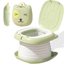 Travel Potty for Toddlers, Foldable Portable Potty for Toddlers: Training Toilet Seat with Disposable Emergency Bag, Lightweight Design for Car Campi