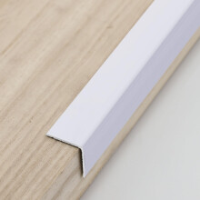 Trimold Aluminum Peel and Stick L Molding Corner Guards with 90 Angle for Wall Door Frame Cabinet Baseboard Protection and Decoration, 0.9m x 2cm (3