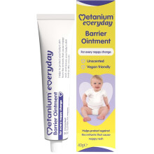 Metanium Everyday Barrier Ointment, Protection From Irritants, For Everyday Nappy Change, Fragrance Free, Lanolin Free 40 g