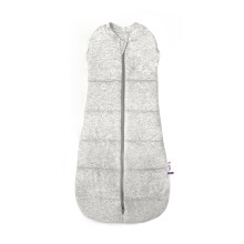 Sweet Dreamers, Baby Sleep Bag and Swaddle for Newborns | 0-3 months, 2.5 TOG | Soft Organic Cotton Fabric Baby Sleeping Bag | Grey