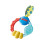 Nuby Nuby Wacky Teething Ring Teether 1 Count (Pack of 1),Yellow 1