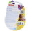 Nuby Nuby Wacky Teething Ring Teether 1 Count (Pack of 1),Yellow 2