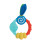 Nuby Nuby Wacky Teething Ring Teether 1 Count (Pack of 1),Yellow 6