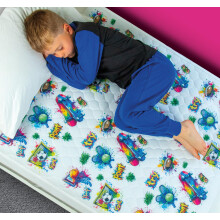 Bedwetz Potty Training Bed Pads | 2 Pack | 100% Waterproof Mattress Protector | Bedwetting Sheets, size fits Single & Toddler Beds | Non Slip Mat wit